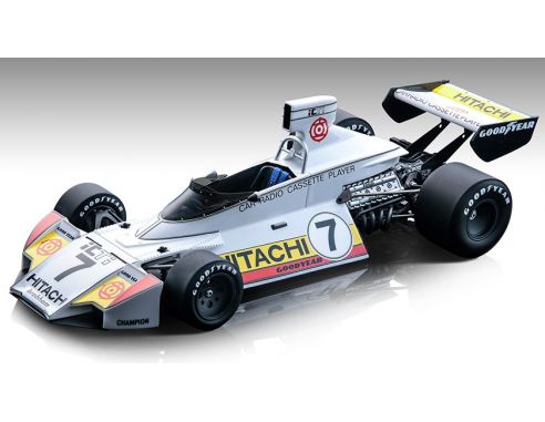 TECNOMODEL TMD18274C BRABHAM BT44 BELGIUM GP 1974 C.REUTEMAN 1:18 Modellino