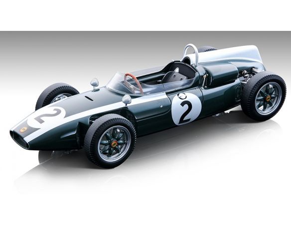 TECNOMODEL TMD18275B COOPER T53 N.2 ENGLISH GP 1960 B.MCLAREN 1:18 Modellino