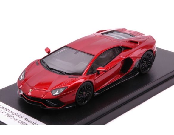LOOKSMART LS525C LAMBORGHINI AVENTADOR ULTIMAE ROSSO EFESTO 1:43 Modellino