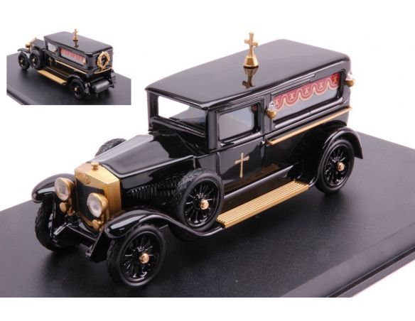 RIO RI4419-2 FIAT 519 CARRO FUNEBRE + BARA /FUNERAL CAR COFFIN 1924 1:43 Modellino