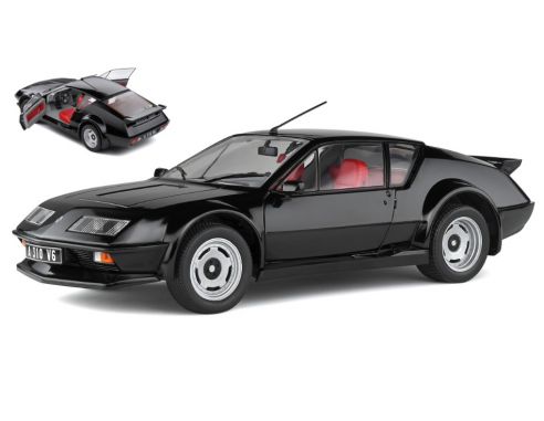 SOLIDO SL1801205 ALPINE A310 PACK GT 1983 BLACK 1:18 Modellino