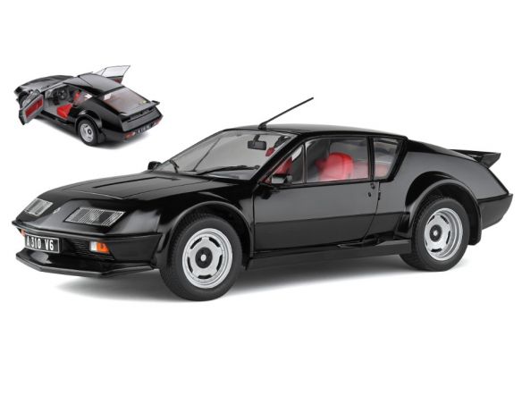 SOLIDO SL1801205 ALPINE A310 PACK GT 1983 BLACK 1:18 Modellino