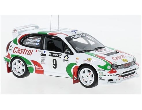 IXO MODEL RAC394A TOYOTA COROLLA WRC N.9 RAC RALLY 1997 GRONHOLM/RAUTIAINEN 1:43 Modellino