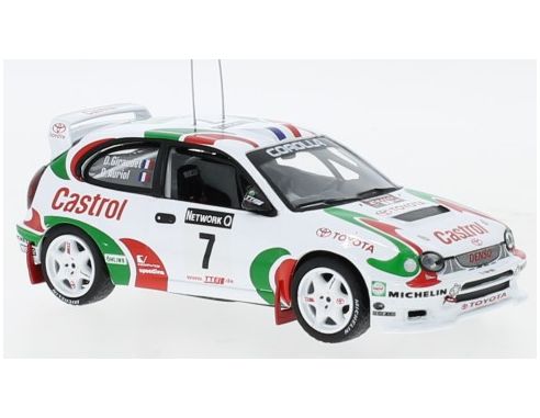 IXO MODEL RAC394B TOYOTA COROLLA WRC N.7 RAC RALLY 1997 AURIOL/GIRAUDET 1:43 Modellino