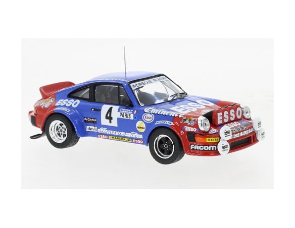 IXO MODEL RAC398B PORSCHE 911 SC, N.4 RALLY MONTE CARLO 1982 FREQUELIN/FAUCHILLE 1:43 Modellino