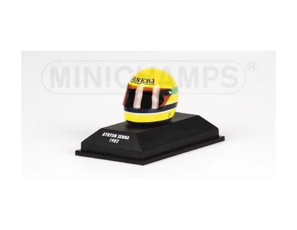 MINICHAMPS 540381216 HELMET CASCO A. SENNA 1982 Modellino