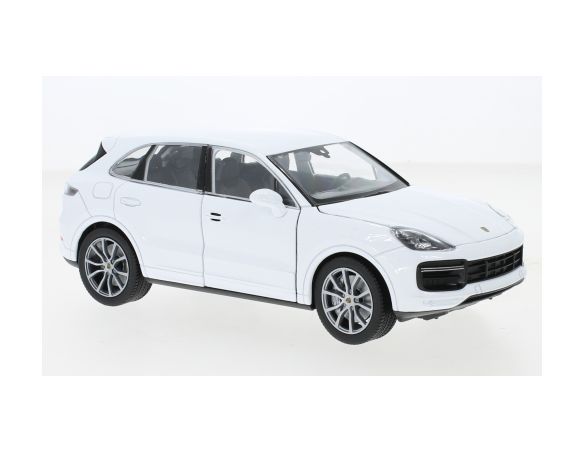WELLY WE24092W PORSCHE CAYENNE TURBO WHITE 1:24 Modellino