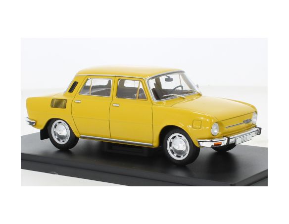 WHITEBOX WB124139 SKODA 100L YELLOW 1:24 Modellino