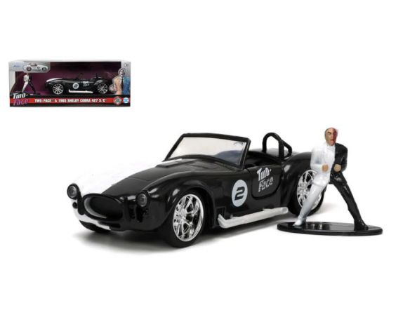 JADA TOYS JADA253253012 SHELBY COBRA 427 1965 TWO FACE 1:32 Modellino