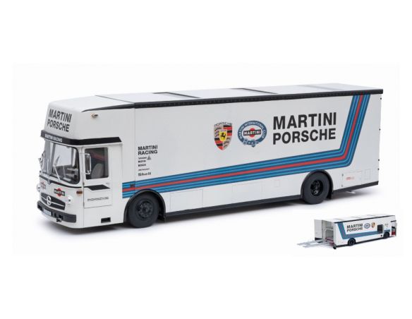 SCHUCO SH450032400 RENNTRANSPORTER MARTINI 1:18 Modellino
