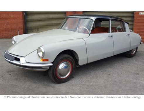 NOREV NV121570 CITROEN DS 19 1959 GRIS ROSE' & AUBERGINE 1:12 Modellino