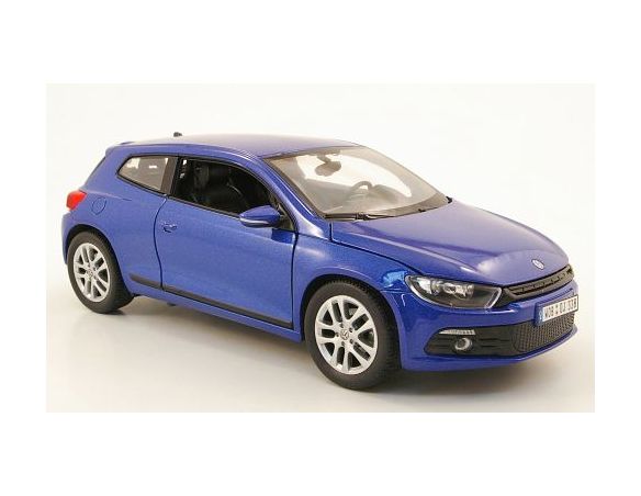 WELLY WE3689 VW SCIROCCO 2008 BLUE 1:24 Modellino