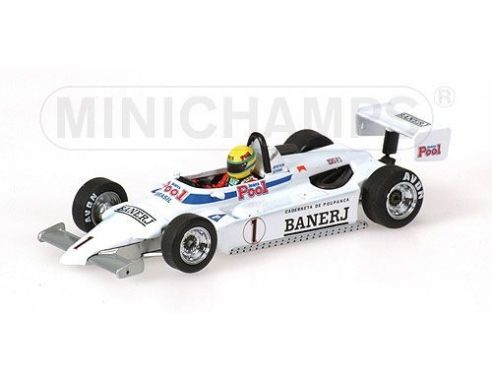 Minichamps PM540834311 RALT TOYOTA A.SENNA 1983 UK CHAMPION 1:43 Modellino