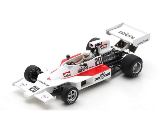 SPARK MODEL S7488 WILLIAMS FW DAMIEN MAGEE 1975 N.20 SWEDEN GP 1:43 Modellino