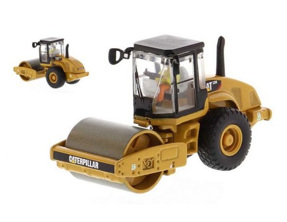 DIECAST MASTER DM85246 CAT CS-56 SMOOTH DRUM SOIL COMPACTOR 1:87 Modellino