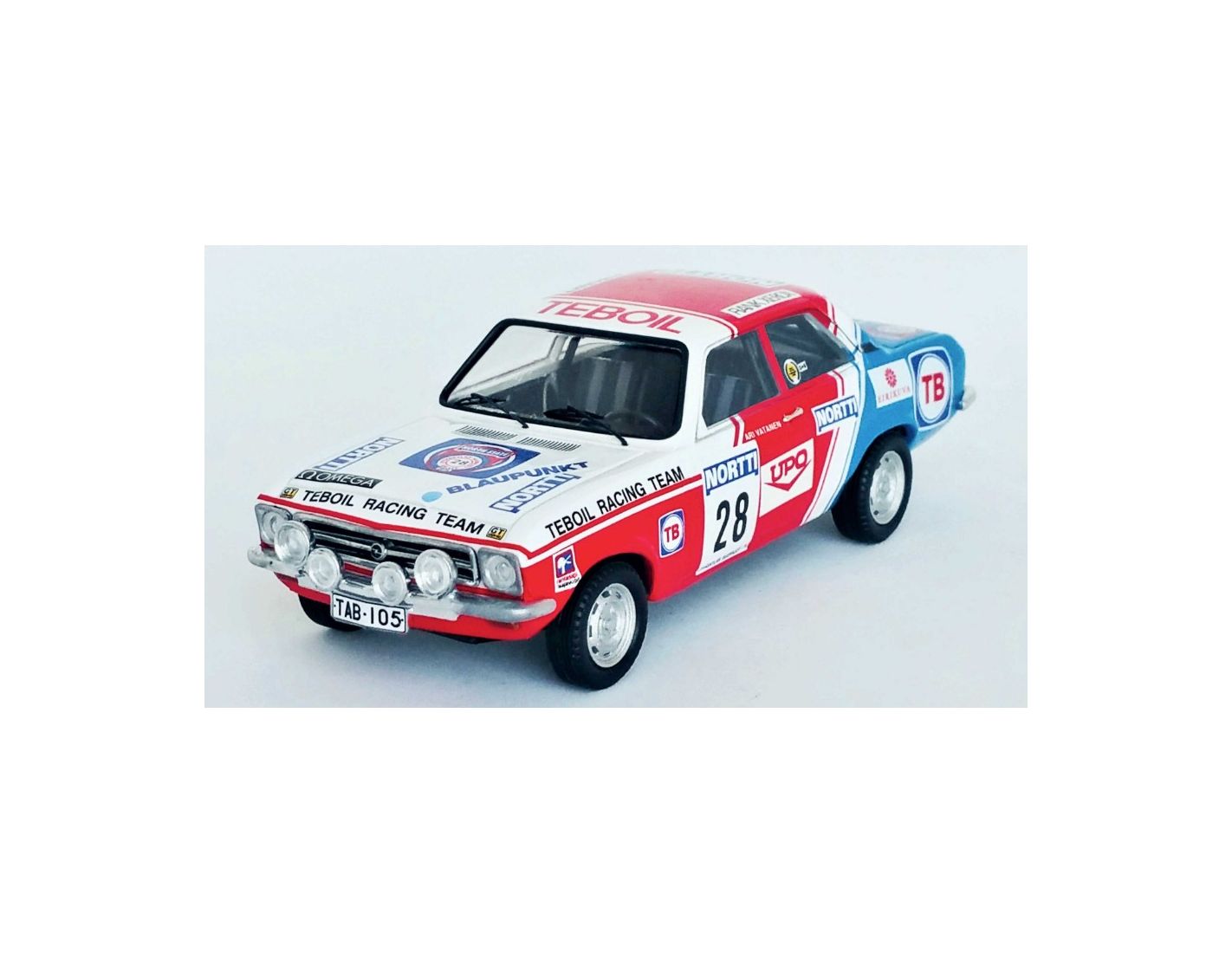 TROFEU TFDSN53 OPEKL ASCONA 1000 LAKES RALLY 1974 VATANEN