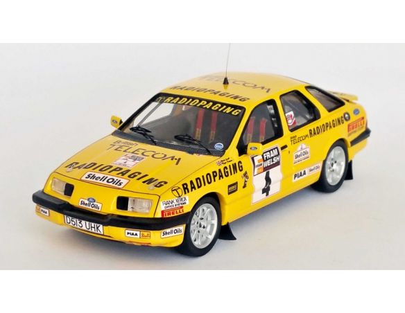 TROFEU TFRRUK82 FORD SIERRA XR4x4 10th WELSH RALLY 1987 LOVELL/FREEMAN 1:43 Modellino