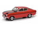 SCHUCO SH450053300 OPEL KADETT B RALLY COUPE 1966 RED BLACK 1:18 Modellino