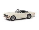 SCHUCO SH9151 TRIUMPH TR6 WHITE OPEN 1:43 Modellino