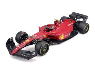 BBURAGO BU16811S FERRARI F1-75 N.55 2022 C.SAINZ 1:18 Modellino