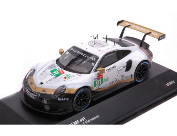 IXO MODEL LE43059 PORSCHE 911 RSR N.91 LM 2019 LIETZ-BRUNI-MAKOWIECKI 1:43 Modellino