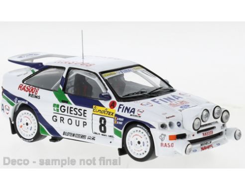 IXO MODEL RAC404B FORD ESCORT RS COSWORTH N.8 RALLY MONTE CARLO 1995 THIRY/PREVOT 1:43 Modellino