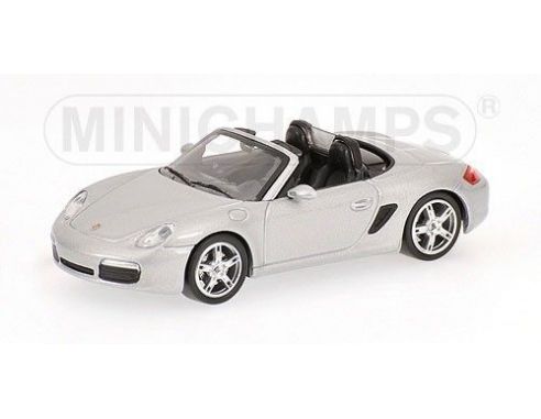 MINICHAMPS 640065630 PORSCHE BOXSTER 2005 SILVER Modellino