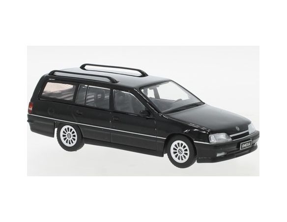 IXO MODEL CLC444 OPEL OMEGA A2 CARAVAN 1990 BLACK 1:43 Modellino