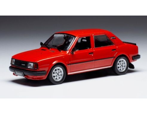 IXO MODEL CLC445 SKODA 130 L 1988 RED 1:43 Modellino