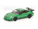 MINICHAMPS 640066000 PORSCHE 911 GT3 RS 2006 GREEN Modellino