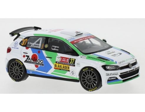 IXO MODEL RAM811LQ VW POLO GTI R5 N.37 RALLY YPRES 2021 VERESCHUEREN/CUVELIER 1:43 Modellino