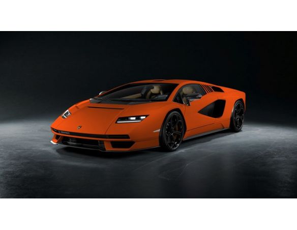 LOOKSMART LS529E LAMBORGHINI COUNTACH LPI 800-4 ORANGE 1:43 Modellino