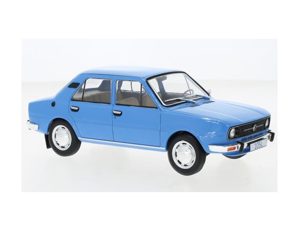 WHITEBOX WB124140 SKODA 105L BLUE 1:24 Modellino