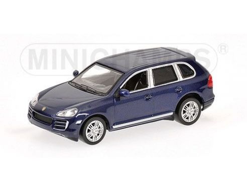 MINICHAMPS 640066210 PORSCHE CAYENNE S 2007 BLUE METALLIC Modellino