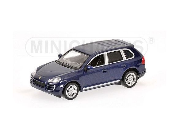 MINICHAMPS 640066210 PORSCHE CAYENNE S 2007 BLUE METALLIC Modellino