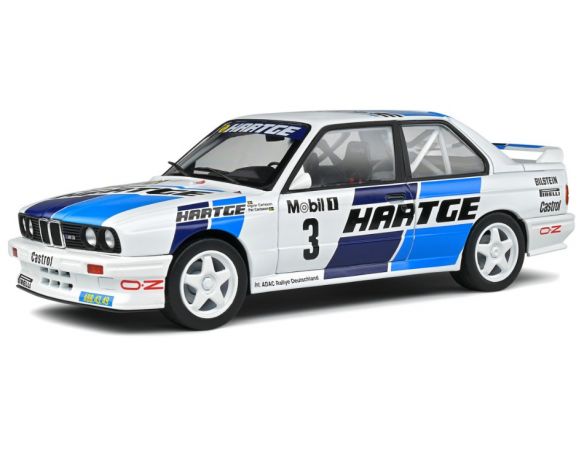 SOLIDO SL1801514 BMW E30 M3 GR.A N.3 ADAC RALLY DEUTCHLAND 1990 CARLSSON/CARLSSON 1:18 Modellino