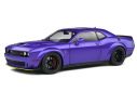 SOLIDO SL1805705 DODGE CHALLENGER R/T SCAT PACK WIDEBODY 2020 PLUM CRAZY 1:18 Modellino