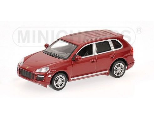 MINICHAMPS 640066280 PORSCHE CAYENNE GTS 2007 RED METALLIC Modellino