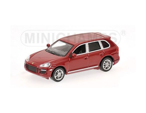 MINICHAMPS 640066280 PORSCHE CAYENNE GTS 2007 RED METALLIC Modellino