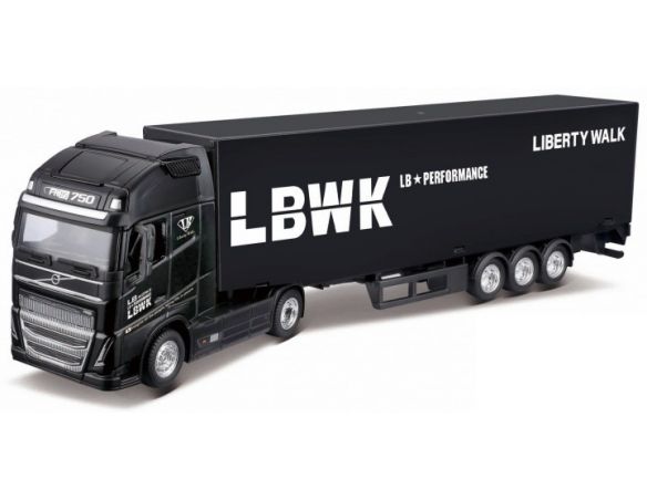 BBURAGO BU31461L VOLVO FH16 GLOBETROTTER 750 XXL LBWK 1:43 Modellino