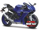 MAISTO MI21847 YAMAHA YZF-R1 2021 BLUE 1:12 Modellino