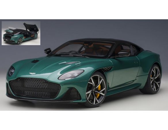 AUTOART AA70297 ASTON MARTIN DBS SUPERLEGGERA 2019 RACING GREEN 1:18 Modellino
