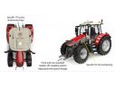 UNIVERSAL HOBBIES UH6460 TRATTORE MASSEY FERGUSON 5S.145 175th ANNIVERSARY EDITION 1:32 Modellino