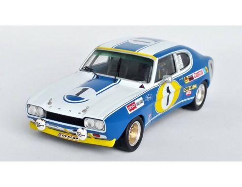 TROFEU TFRRBE41 FORD CAPRI 2600 RS N.1 3rd 24H SPA FRANCORSCHAMPS GLEMSER/SOLER-ROIG1:43 Modellino