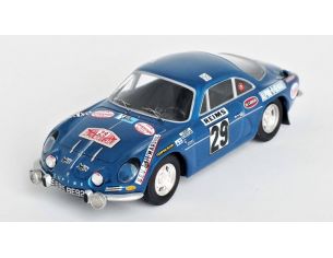 TROFEU TFRRFR49 ALPINE A110 11th MONTE CARLO RALLY 1972 HENRY/DI NICOLA 1:43 Modellino