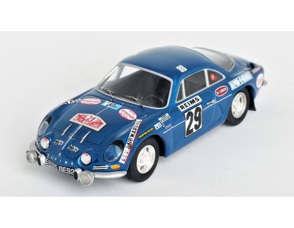 TROFEU TFRRFR49 ALPINE A110 11th MONTE CARLO RALLY 1972 HENRY/DI NICOLA 1:43 Modellino