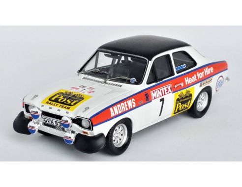 TROFEU TFRRUK86 FORD ESCORT MK1 RS2000 10th MINTEX RALLY 1975 BROOKES/BROWN 1:43 Modellino