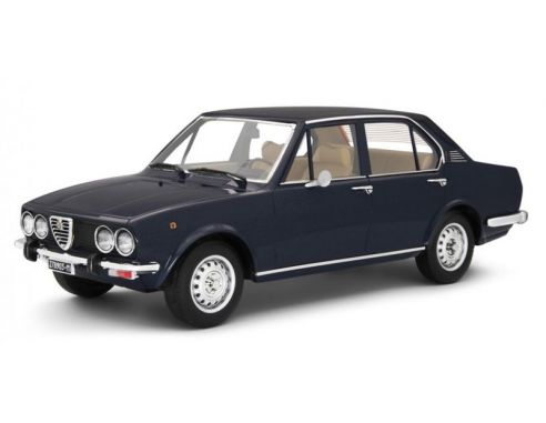 LAUDO RACING LM137C ALFETTA 1.8 (SCUDO LARGO) 1975 DARK BLUE 1:18 Modellino