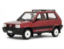 LAUDO RACING LM144A FIAT PANDA SISLEY 4X4 1987 MET.RED 1:18 Modellino