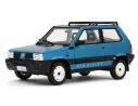 LAUDO RACING LM144D FIAT PANDA SISLEY 4X4 1987 MET.BLUE 1:18 Modellino